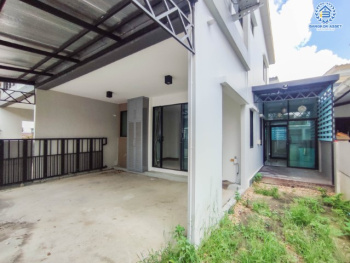 *****ทาวน์เฮ้าส์มือสองย่านนนทบุรี ม.เดอะทรัสต์ ราชพฤกษ์-รัตนาธิเบศร์ เนื้อที่กว้างขวางถึงเกือบ 28 ตร.ว. ฟังก์ชันจัดเต็ม 4 ห้องนอน 3 ห้องน้ำ 2 ที่จอดรถ ติดถนนราชพฤกษ์ บนทำเลศักยภาพ ใกล้รถไฟฟ้าสายสีม่วง "สถานีบางพลู" และทางด่วน "ศรีรัช" จองเลย!